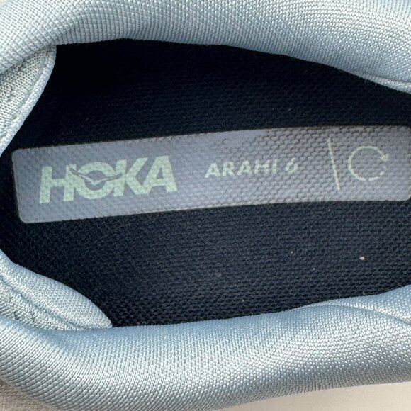 Hoka One One Arahi 6 Light Blue Womens Running Shoes Size 9B Stability - Picture 12 of 12